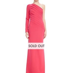 ESCADA Gseras Silk One Shoulder Dress